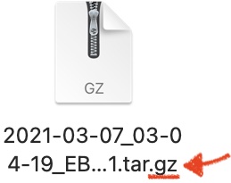 gzファイル
