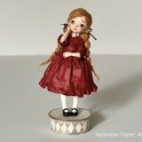 いないことに気づいた日｜猫の仕草から生まれた和紙人形の製作記録